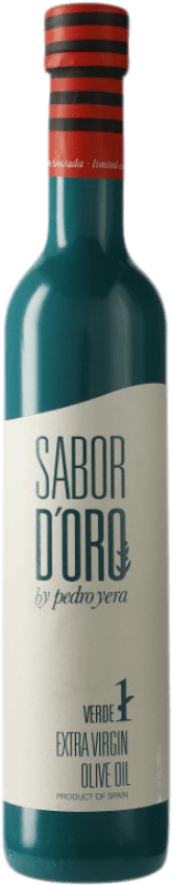 Free Shipping | Olive Oil Sabor d'Oro by Pedro Yera Verde Spain Medium Bottle 50 cl