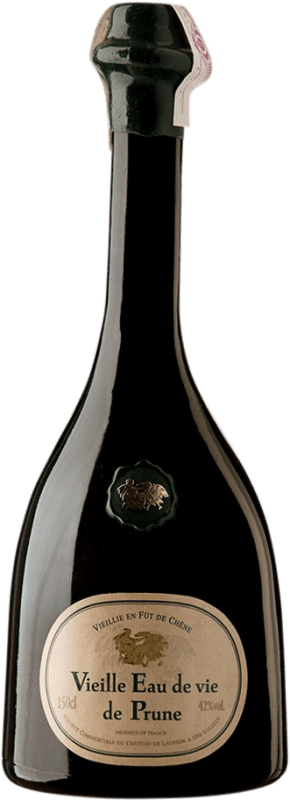 Envio grátis | Licores Château de Laubade Vieille Prune França Garrafa Magnum 1,5 L