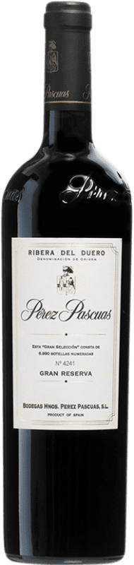 216,95 € | Red wine Pérez Pascuas Viña Pedrosa Gran Selección 2010 D.O. Ribera del Duero Castilla y León Spain Tempranillo Bottle 75 cl