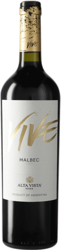 9,95 € | Vino tinto Altavista Vive I.G. Mendoza Mendoza Argentina Malbec 75 cl