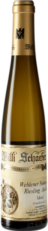 Kostenloser Versand | Weißwein Willi Schaefer Wehlener Sonnenhur Auslese Q.b.A. Mosel Deutschland Riesling Halbe Flasche 37 cl