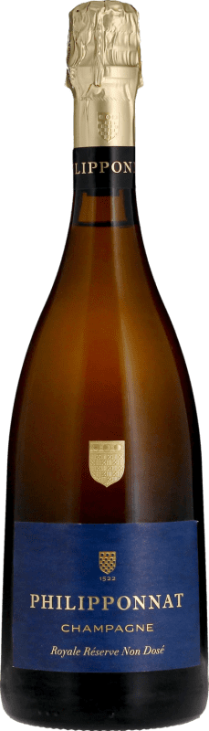 76,95 € Envoi gratuit | Vin Mousseux Blanc Philipponnat Zéro Dosage — Brut Nature Royale Réserve A.O.C. Champagne
