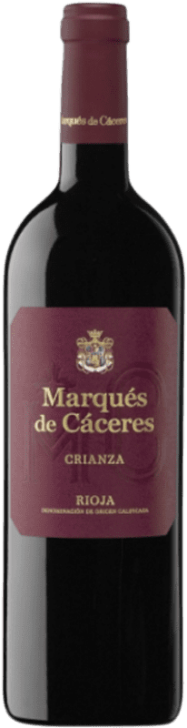 63,95 € | Red wine Marqués de Cáceres Aged D.O.Ca. Rioja The Rioja Spain Tempranillo, Grenache, Graciano Jéroboam Bottle-Double Magnum 3 L