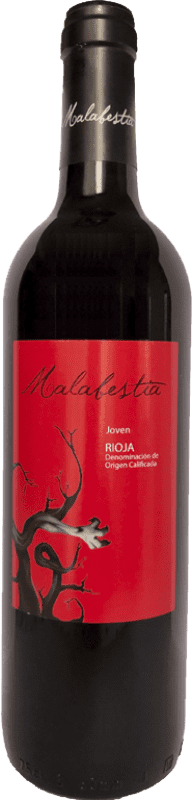 5,95 € | Красное вино La Rodetta Malabestia Молодой D.O.Ca. Rioja Ла-Риоха Испания Tempranillo 75 cl