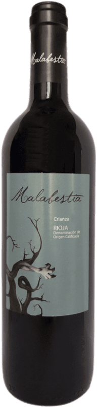 8,95 € Kostenloser Versand | Rotwein La Rodetta Malabestia Crianza — Kurze Fassreifung D.O.Ca. Rioja