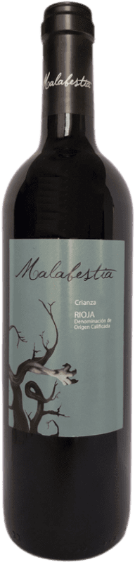 Envío gratis | Vino tinto La Rodetta Malabestia Crianza D.O.Ca. Rioja La Rioja España Tempranillo 75 cl