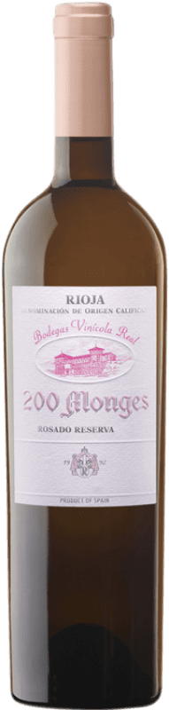 57,95 € Spedizione Gratuita | Vino Rosato Vinícola Real 200 Monges D.O.Ca. Rioja