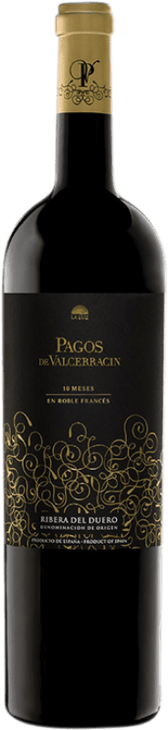22,95 € | Vino rosso Pagos de Valcerracín 10 Meses Roble Francés Crianza D.O. Ribera del Duero Castilla y León Spagna Tempranillo Bottiglia Magnum 1,5 L