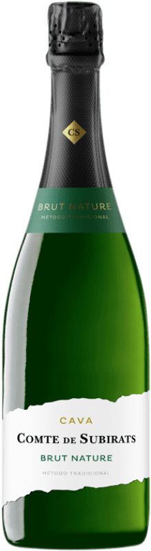 免费送货 | 白起泡酒 Vilarnau Comte de Subirats Brut Nature D.O. Cava 加泰罗尼亚 西班牙 Macabeo 75 cl