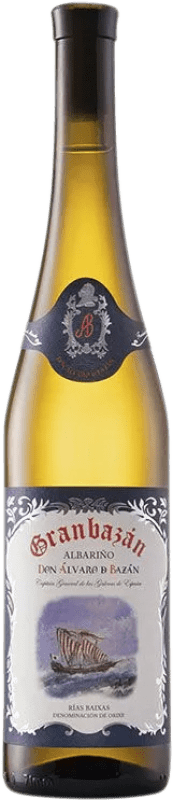 32,95 € | 白酒 Agro de Bazán Granbazán Don Álvaro D.O. Rías Baixas 加利西亚 西班牙 Albariño 75 cl