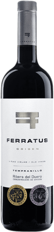 23,95 € | Красное вино Ferratus Origen D.O. Ribera del Duero Кастилия-Леон Испания Tempranillo 75 cl