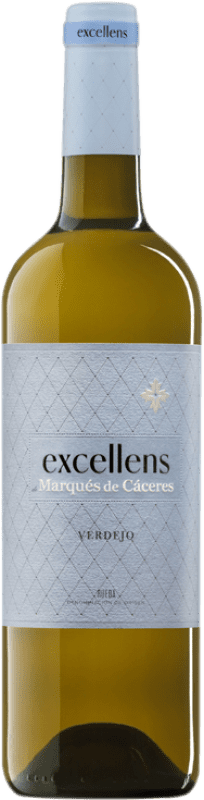 7,95 € | 白酒 Marqués de Cáceres Excellens D.O. Rueda 卡斯蒂利亚莱昂 西班牙 Verdejo 70 cl
