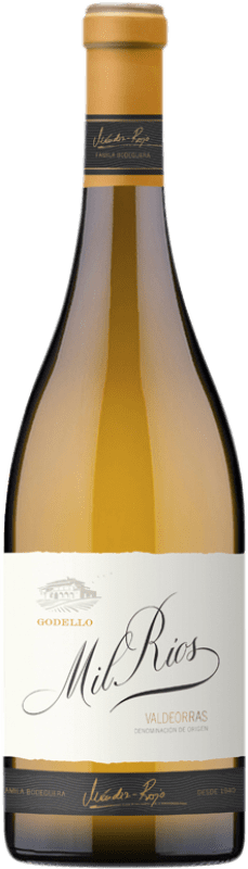 Envío gratis | Vino blanco Terriña Mil Ríos Sobre Lías D.O. Valdeorras Galicia España Godello 75 cl