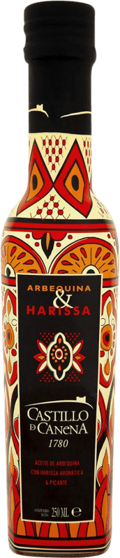 Envío gratis | Aceite de Oliva Castillo de Canena Harissa Andalucía España Arbequina Botellín 25 cl