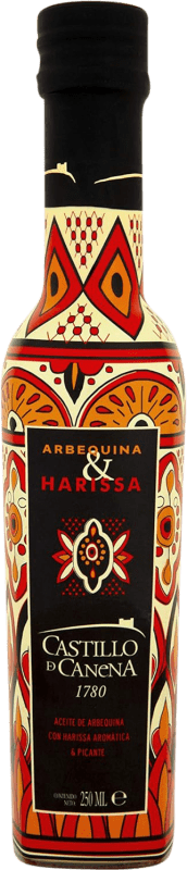 19,95 € Envio grátis | Azeite de Oliva Castillo de Canena Harissa Garrafinha 25 cl