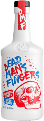 Tequila Dead Man's Fingers Crema — Crème 70 cl Fresa — Fraise, Tequila