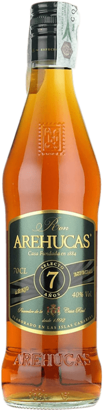 Free Shipping | Rum Arehucas Spain 7 Years 70 cl