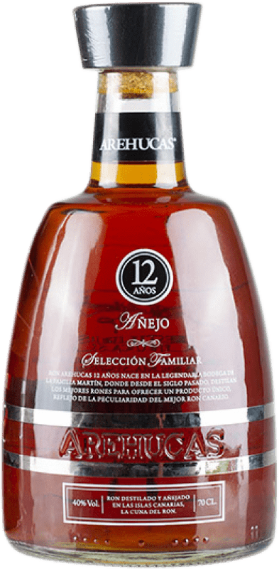 31,95 € | Rum Arehucas Espanha 12 Anos 70 cl