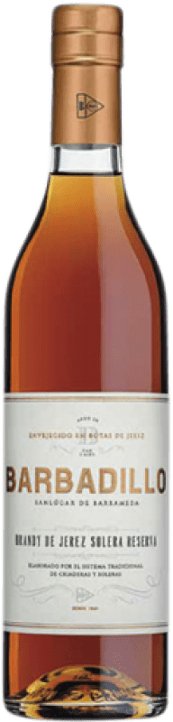 Envío gratis | Brandy Barbadillo Solera Reserva Andalucía España Botella Medium 50 cl