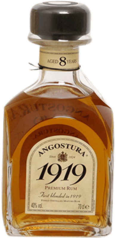 Free Shipping | Rum Angostura 1919 Trinidad and Tobago 8 Years Half Bottle 37 cl