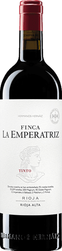 39,95 € | Красное вино Hernáiz Finca La Emperatriz Viñedo Singular D.O.Ca. Rioja Ла-Риоха Испания Tempranillo, Grenache, Viura 75 cl