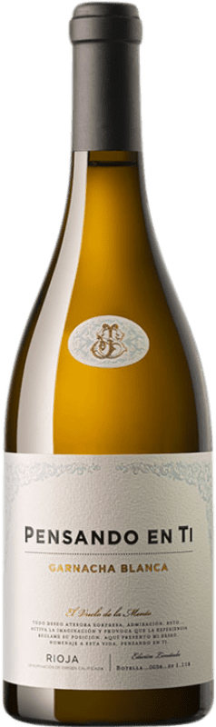 41,95 € | White wine Vallobera Pensando en Ti D.O.Ca. Rioja The Rioja Spain Grenache White 75 cl