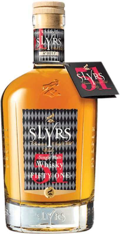 71,95 € | 威士忌单一麦芽威士忌 Slyrs Classic Fifty One 德国 70 cl