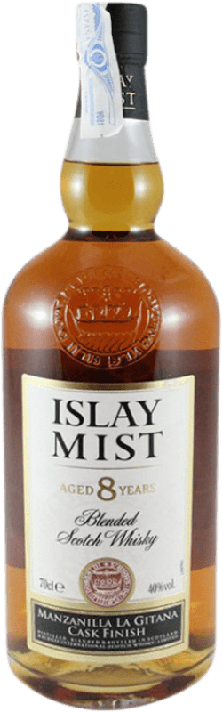 34,95 € Envío gratis | Whisky Blended Islay Mist Manzanilla La Gitana Cask Finish — Acabado en Barrica 8 Años