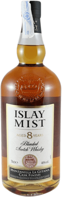 Free Shipping | Whisky Blended Islay Mist Manzanilla La Gitana Cask Finish Scotland United Kingdom 8 Years 70 cl