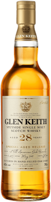 608,95 € | Whisky Single Malt Glen Keith Scozia Regno Unito 28 Anni 70 cl