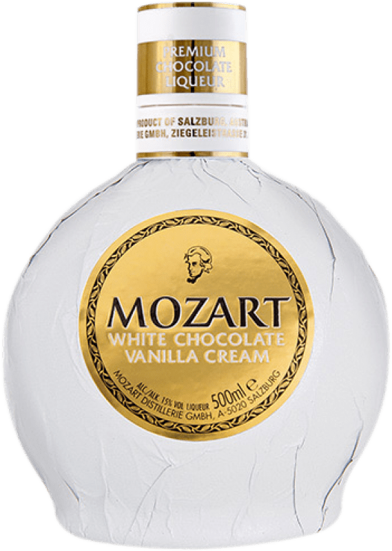 15,95 € | Crème de Liqueur Suntory Autriche Bouteille Medium 50 cl White Chocolate — Chocolat Blanc, Vanilla — Vanille