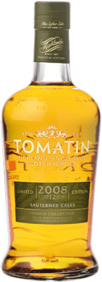 Whisky Single Malt Tomatin Sauternes Escócia Edição Limitada 12 Anos 70 cl