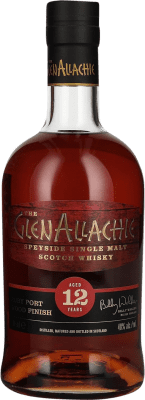 Виски из одного солода Glenallachie Ruby Port Wood Finish 12 Лет 70 cl