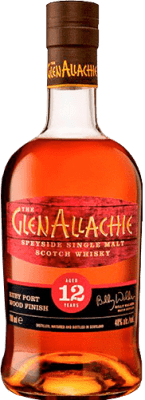 Whisky Single Malt Glenallachie Ruby Port Cask Finish — Afinado em Barrica 12 Anos
