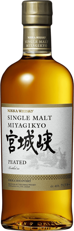 Бесплатная доставка | Виски из одного солода Nikka Miyagikyo Peated Япония 70 cl