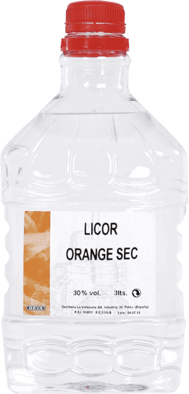 41,95 € Envoi gratuit | Liqueurs Cisa Seco — Sec Jerrican 3 L Orange