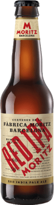 Пиво Коробка из 12 единиц Moritz Red Ipa 33 cl