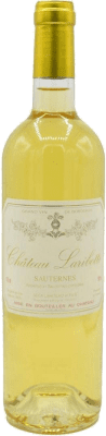 Бесплатная доставка | Сладкое вино Château Laribotte A.O.C. Sauternes Франция Muscat, Sauvignon White, Sémillon Половина бутылки 37 cl