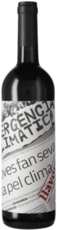 119,95 € Бесплатная доставка | Красное игристое La Vinyeta Llavors Negre Barrica D.O. Empordà Специальная бутылка 5 L