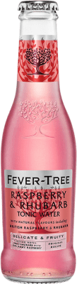 6,95 € | 4 Einheiten Box Getränke und Mixer Fever-Tree Raspberry Rhubarb Großbritannien Kleine Flasche 20 cl