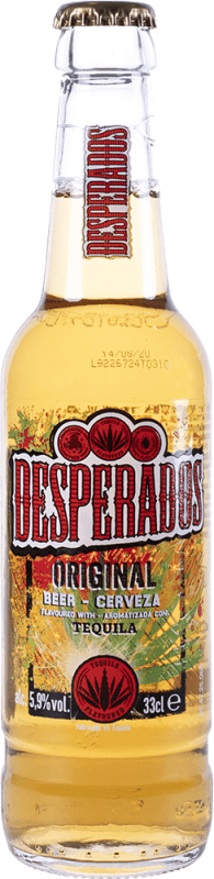 送料無料 | 6個入りボックス ビール Desperados フランス 1/3ボトル 33 cl Tequila — テキーラ