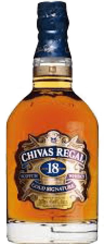 Free Shipping | 6 units box Whisky Blended Chivas Regal Cristal United Kingdom 18 Years Miniature Bottle 5 cl