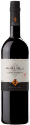 9,95 € | 强化酒 Fernando de Castilla Classic D.O. Manzanilla-Sanlúcar de Barrameda 安达卢西亚 西班牙 Palomino Fino 半瓶 37 cl