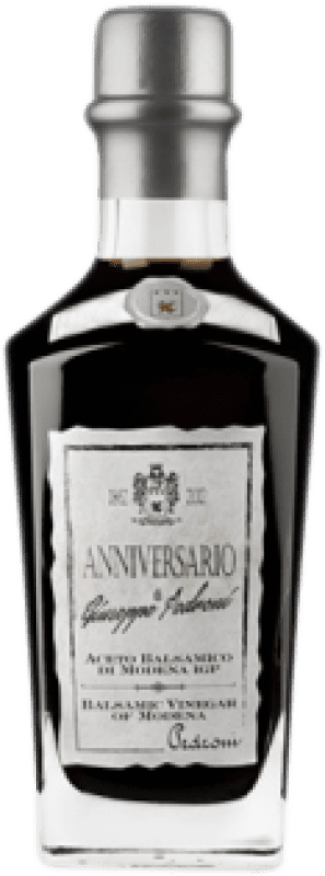 Kostenloser Versand | Essig Pedroni Anniversario Italien Trebbiano Kleine Flasche 25 cl