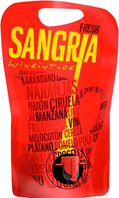 7,95 € | Sangria WineInTube Pouch Catalogna Spagna Bag in Box 1,5 L