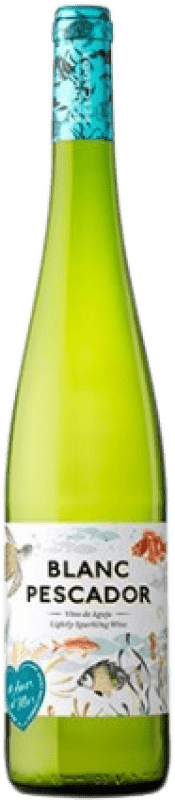4,95 € Бесплатная доставка | Белое вино Perelada Blanc Pescador D.O. Catalunya Половина бутылки 37 cl