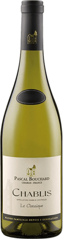 免费送货 | 白酒 Pascal Bouchard Blanc A.O.C. Chablis 法国 Chardonnay 75 cl