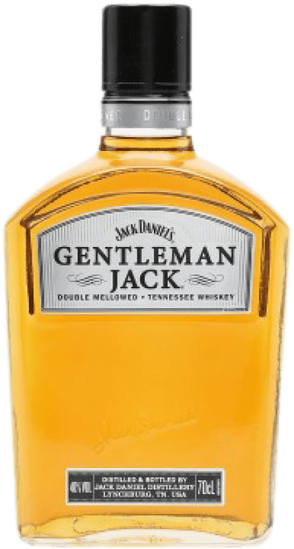 Бесплатная доставка | Виски смешанные Jack Daniel's Gentleman Jack Соединенные Штаты Маленькая бутылка 20 cl