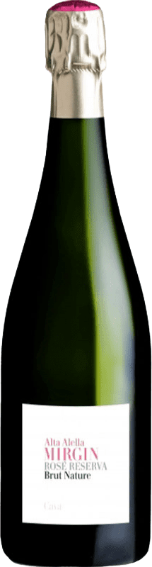 42,95 € Free Shipping | Rosé sparkling Alta Alella Mirgin Rosé D.O. Cava Magnum Bottle 1,5 L