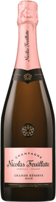 Nicolas Feuillatte Rose Brut Champagne Grande Reserva 75 cl